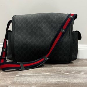 GUCCI SUPREME DIAPER BAG